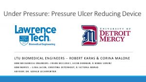 Under Pressure Pressure Ulcer Reducing Device LTU BIOMEDICAL