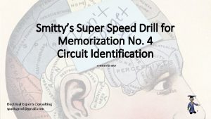 Smittys Super Speed Drill for Memorization No 4