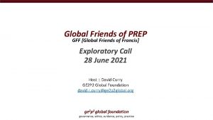 Global Friends of PREP Truth GFF Global Knowledge