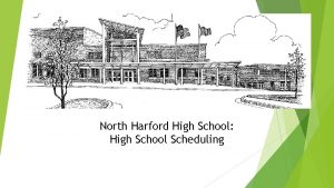 North Harford High School High School Scheduling Administration
