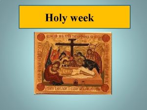 Holy week Lazarus Saturday WALT record the story