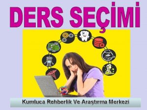 Kumluca Rehberlik Ve Aratrma Merkezi 1 DERS SEM