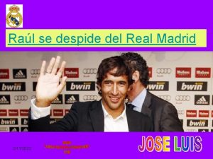 Ral se despide del Real Madrid 2112022 2112022