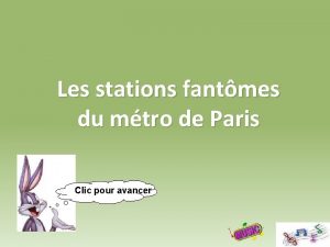 Les stations fantmes du mtro de Paris Clic