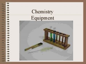 Chemistry Equipment Personal Safety Equipment to protect eyes