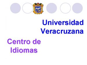 Universidad Veracruzana Centro de Idiomas Dates ordinal numbers