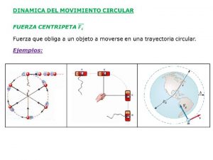 Como toda magnitud fsica vectorial la fuerza centrpeta