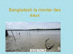 Bangladesh la monter des eaux Carte de bangladesh