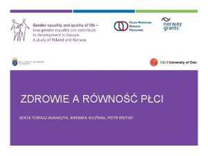 ZDROWIE A RWNO PCI BEATA TOBIASZADAMCZYK BARBARA WONIAK