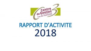 RAPPORT DACTIVITE 2018 14 443 appels tlphoniques 1