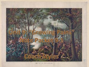 Unit 9 Growing Pains Note Packet 9 1