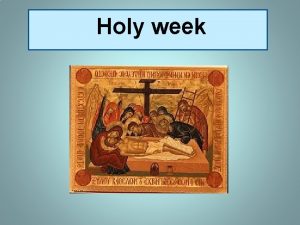 Holy week Lazarus Saturday Jesus did not immediately