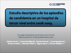 Complejo Hospitalario Universitario de A Corua Medicina Interna