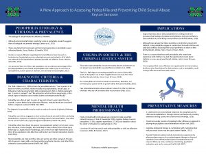 A New Approach to Assessing Pedophilia and Preventing
