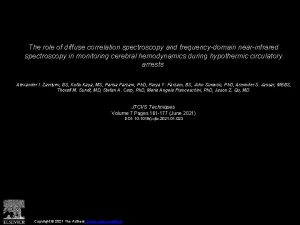 The role of diffuse correlation spectroscopy and frequencydomain