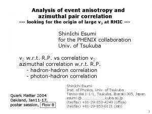 Analysis of event anisotropy and azimuthal pair correlation