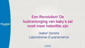 Een Revolution De huidverzorging van babys zal nooit