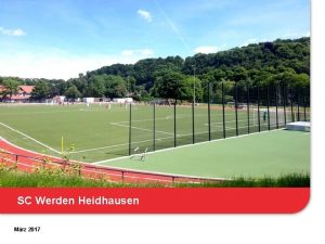 SC Werden Heidhausen Mrz 2017 Der Verein Der