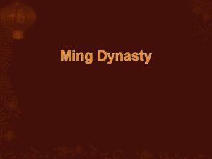 Ming Dynasty Ming Dynasty Kubailia Khan of Yuan