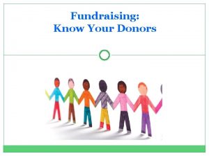 Fundraising Know Your Donors U S Contributions 2018