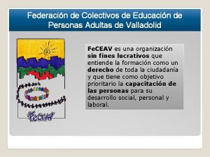 Federacin de Colectivos de Educacin de Personas Adultas