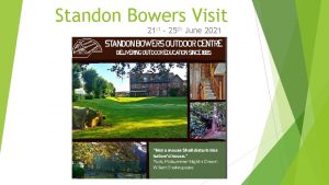 Standon bowers dorms