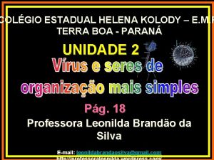 COLGIO ESTADUAL HELENA KOLODY E M P TERRA