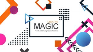 CREATIVE MAGIC Power Point Google Slides Template INSTRUCTIONS