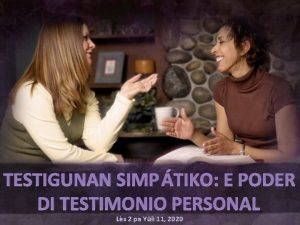 TESTIGUNAN SIMP TIKO E PODER DI TESTIMONIO PERSONAL