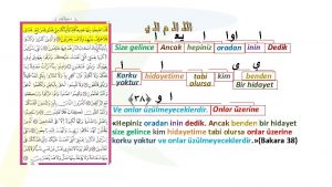 Size gelince Ancak hepiniz oradan inin Dedik Korku