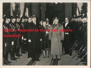 Italia e Jugoslavia tra le due guerre mondiali