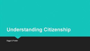 Understanding Citizenship Diggs Foster Bellwork 121 122 Directions