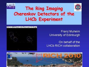 The Ring Imaging Cherenkov Detectors of the LHCb