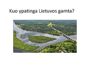 Kuo ypatinga Lietuvos gamta besidomintiems graiausiomis Lietuvos vietovmis