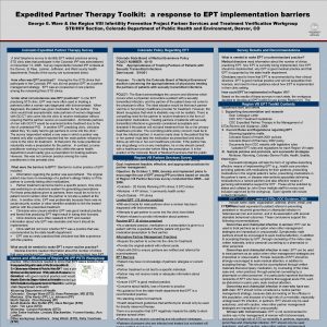 Expedited Partner Therapy Toolkit a response to EPT