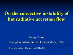 On the convective instability of hot radiative accretion