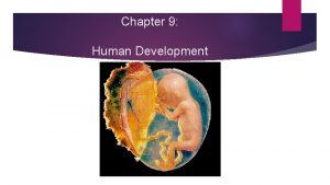 Chapter 9 Human Development EXPLORING HUMAN DEVELOPMENT WHAT