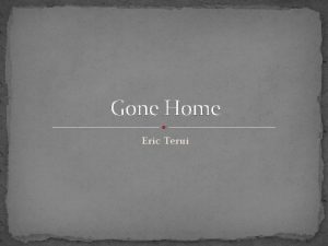 Gone Home Eric Terui Comparing Gone Homes Narrative