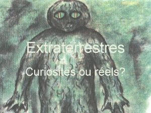 Extraterrestres Curiosits ou rels Le gris typique o