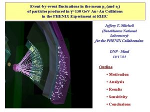 Eventbyevent fluctuations in the mean pt and et