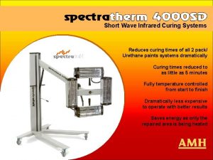 Short Wave Infrared Curing Systems Reduces curing times