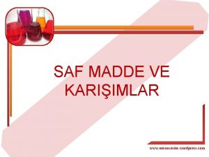 SAF MADDE VE KARIIMLAR www miransevim wordpress com