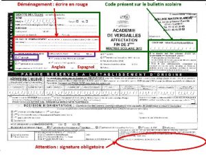 Dmnagement crire en rouge Anglais Espagnol Attention signature