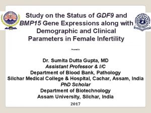 Study on the Status of GDF 9 and