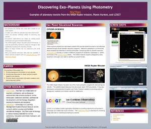 Discovering ExoPlanets Using Photometry Sky Titan Examples of