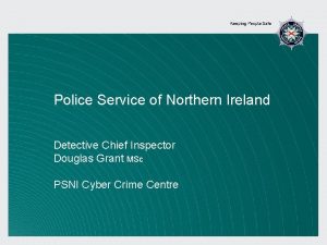 Police Service of Northern Ireland Detective Chief Inspector