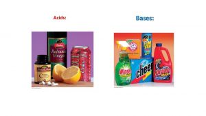 Acids Bases Properties of Acids Taste sour Cause