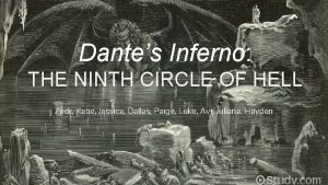 Dantes Inferno THE NINTH CIRCLE OF HELL Zack