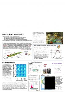 Hadron Nuclear Physics Hadron and nuclear physics aim