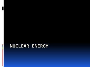 NUCLEAR ENERGY Three Mile Island Day 1 Write